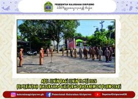 Apel Pagi pada hari Senin 11 Mei 2026 Pemerintah Kalurahan Giripurwo
